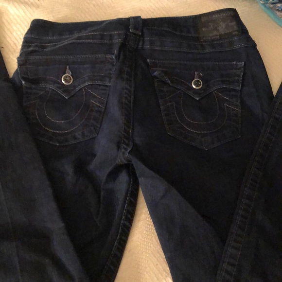True Religion Denim - True religion dark blue skinny jeans